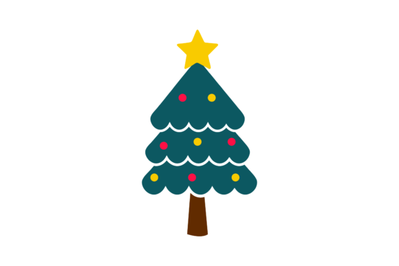 Christmas Tree Vector-248 Illustrations for Content Publishing