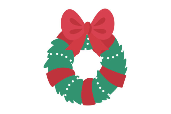 Christmas Wreath Vector-3: A Versatile Illustration for Seasonal Branding