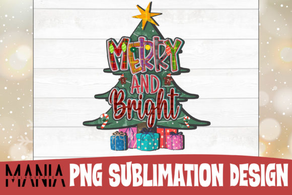 Marry and Bright Christmas Illustrations