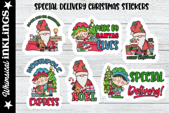 Special Delivery Christmas Stickers Review