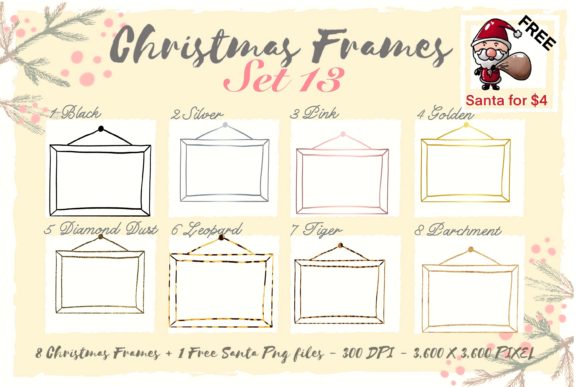 Sublimation Christmas Frames Set 13 Review