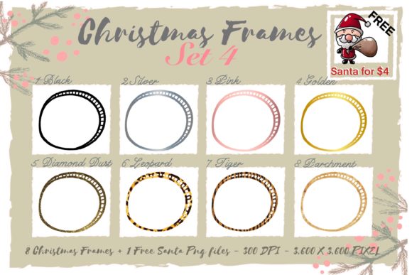 Sublimation Christmas Frames Set 4 Review