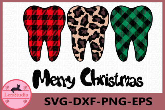 Tooth Christmas Illustrations for Festive Crafting